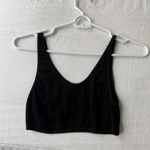 Zara Black Crop Top